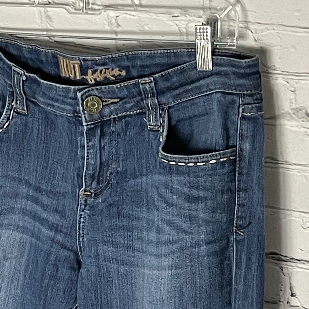 Kut from the Kloth Blue Flare & Wide Leg Jeans - Picture 3 of 5